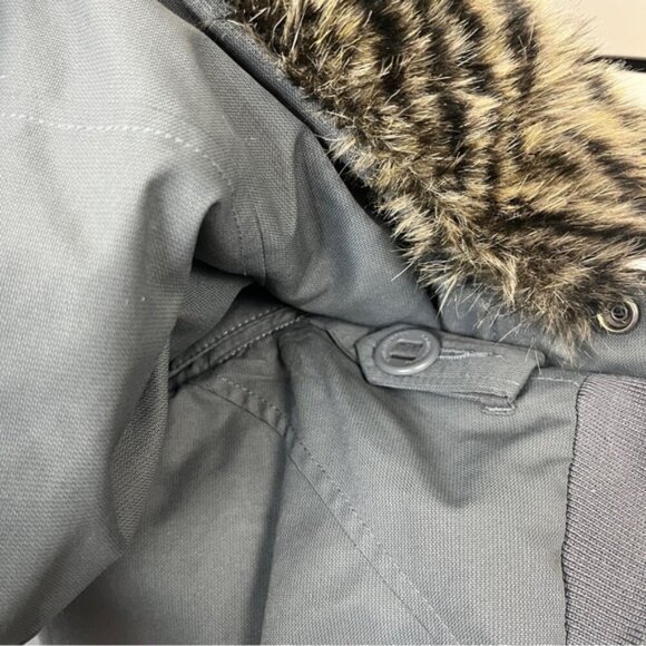 Community Aritzia down filled Parka removable hoodie vest Sz L - Picture 7 of 14